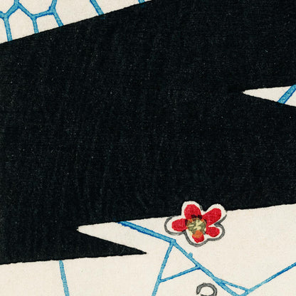 Patrón de kimono japonés de Bijutsu Sekai de Watanabe Seite