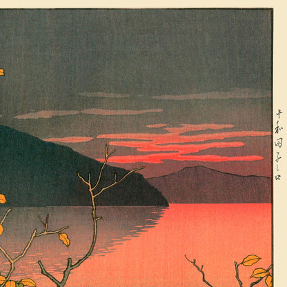 Lago Nenokuchi de Hasui