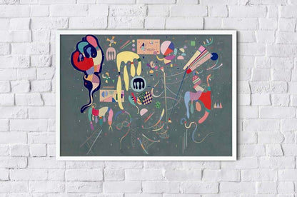 Actions varies by Wassily Kandinsky Poster