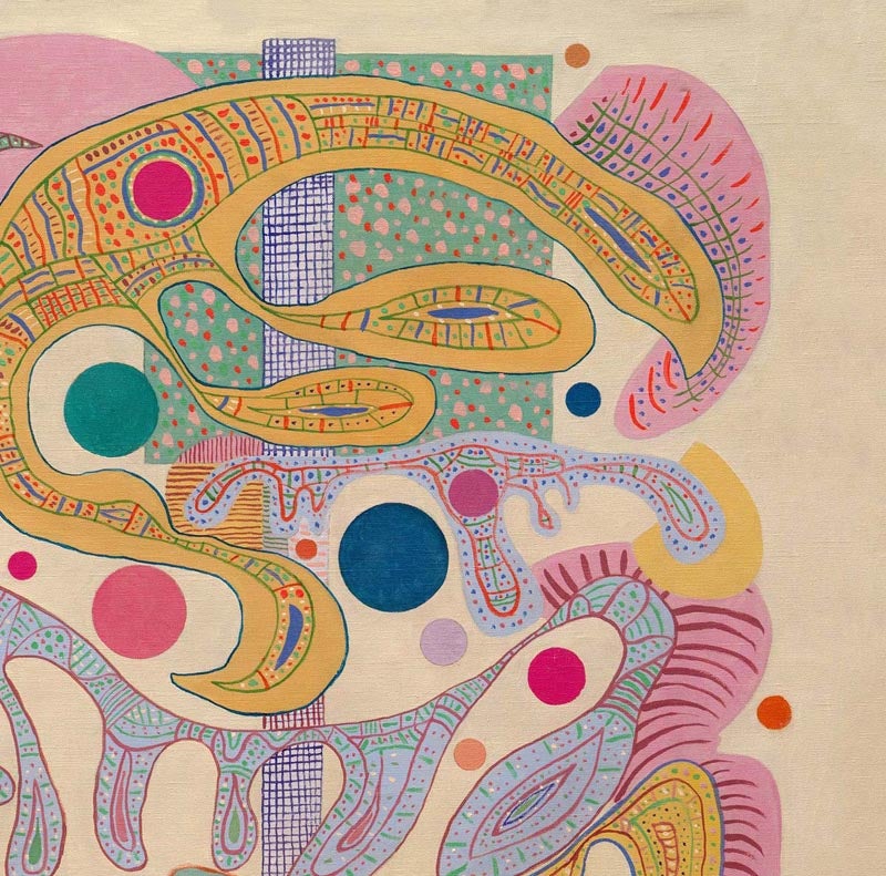 Póster Formas caprichosas de Wassily Kandinsky