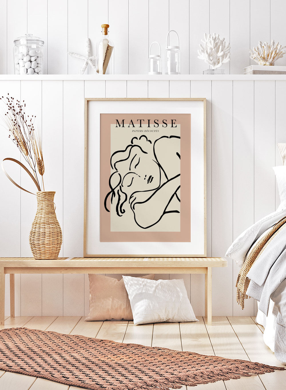 Boceto de mujer dormida de Henri Matisse