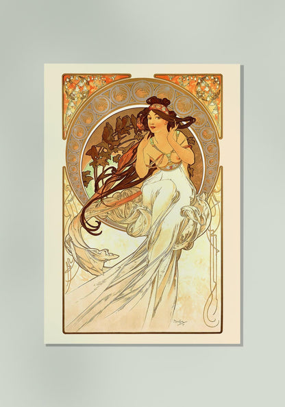The Arts Music by Alphonse Mucha