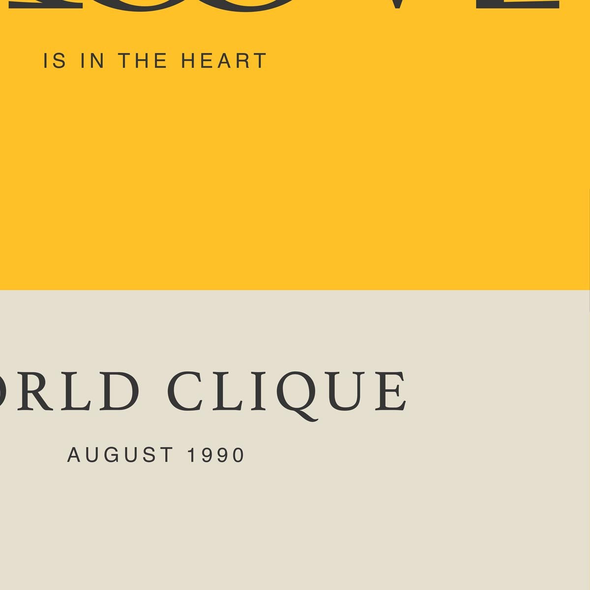 Conjunto de 2 láminas artísticas de Groove Motel