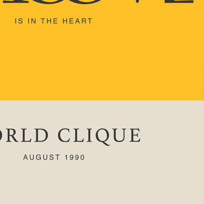 Conjunto de 2 láminas artísticas de Groove Motel