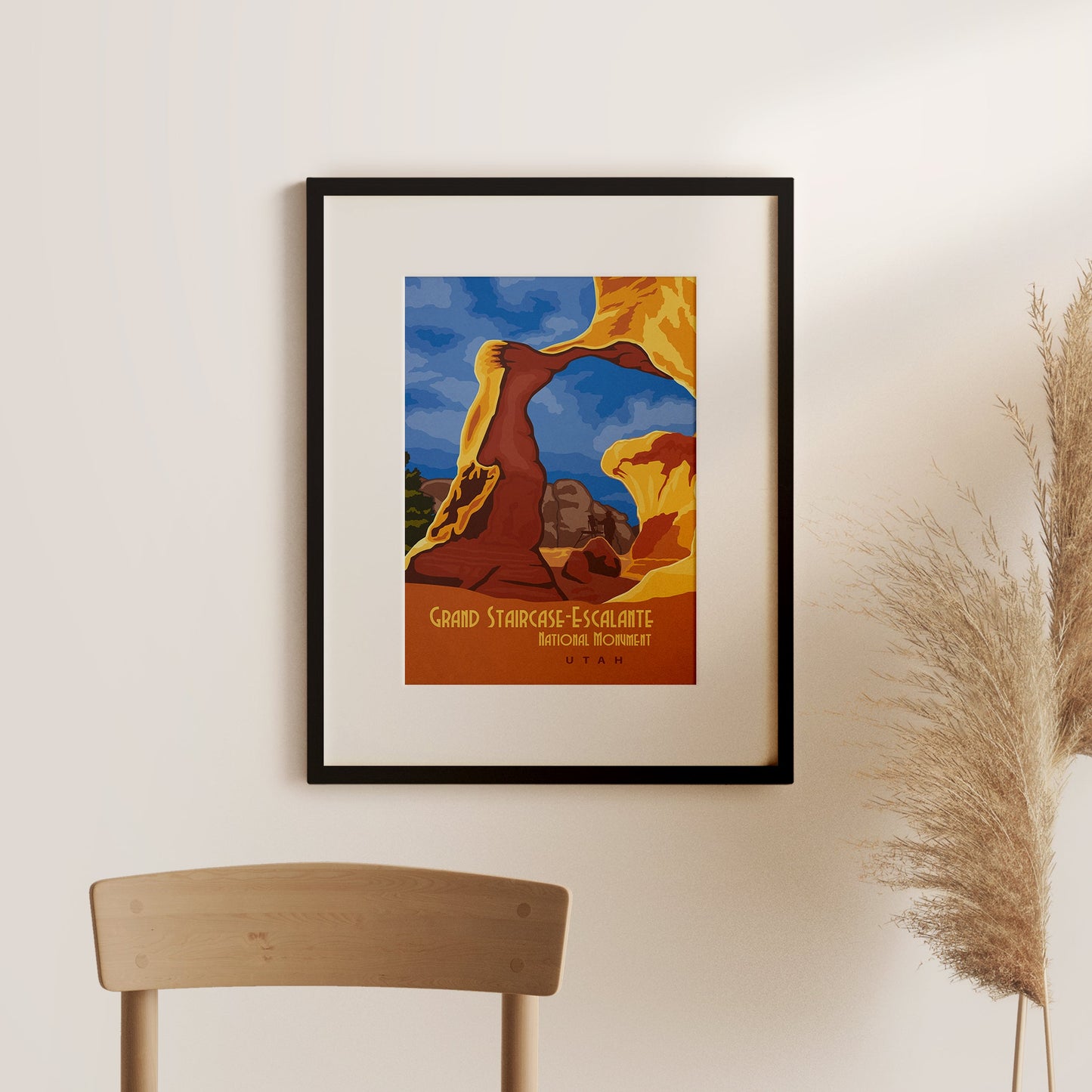 Grand Staircase-Escalante, Utah - Impresión de monumentos nacionales