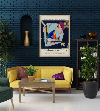 Three Sounds by Wassily Kandinsky Exhibition Poster