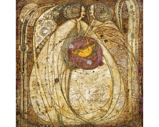 Margaret MacDonald Mackintosh Art Print - The Heart of the Rose