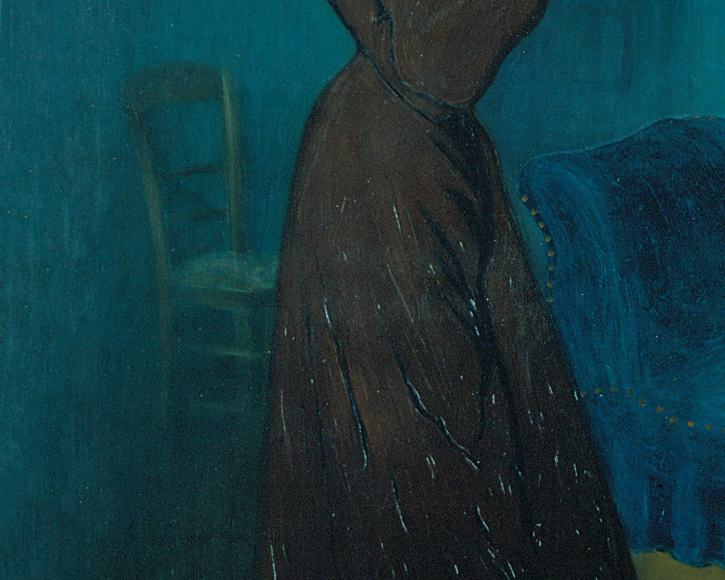 Mujer y pájaro de la vendimia | Mujer con una jaula | Arte de la pared del retrato | Moda del siglo XIX | József Rippl-Rónai | pintor húngaro