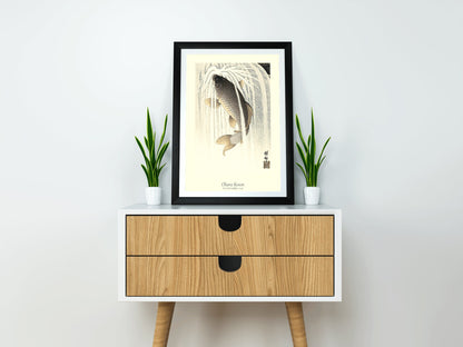 Póster de arte japonés con peces koi de Ohara Koson, impresión, arte de pared para exposiciones, decoración del hogar